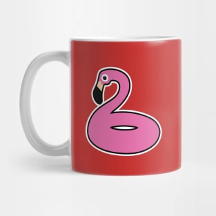 Pink Pool Flamingo - Flaminglet Basics! Mug